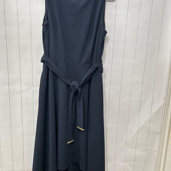 Donna Karan Navy Blue High Low dress - Picture 13 of 14